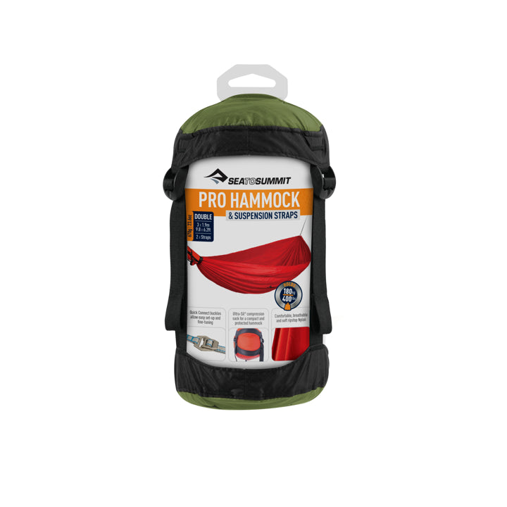 SEA TO SUMMIT HAMMOCK SET PRO DOUBLE OLIVE