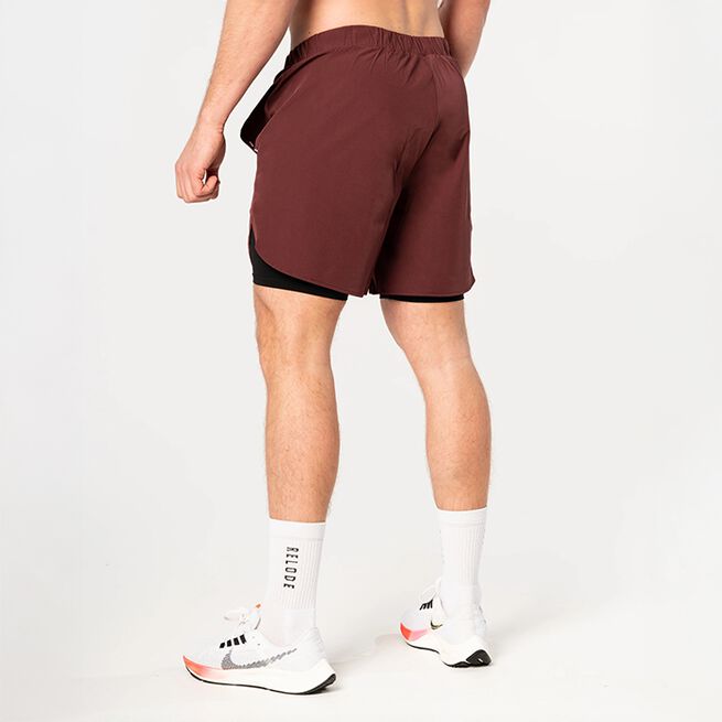 Unity Treningsshorts Vinrød