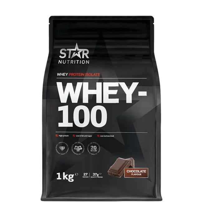 Whey-100 Myseprotein 1 kg Choklad