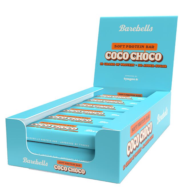 12 x Barebells Soft Protein Bar 55 g Coco Choco