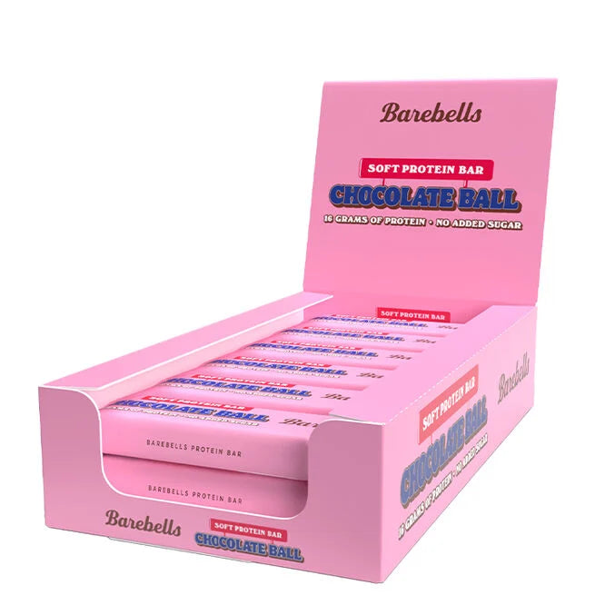 12 x Barebells Proteinbar 55 g Soft Chocolate Ball