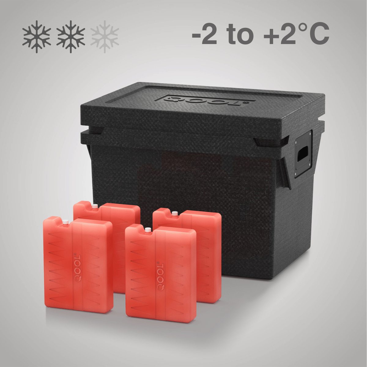 Qool Box M - Sort Eco