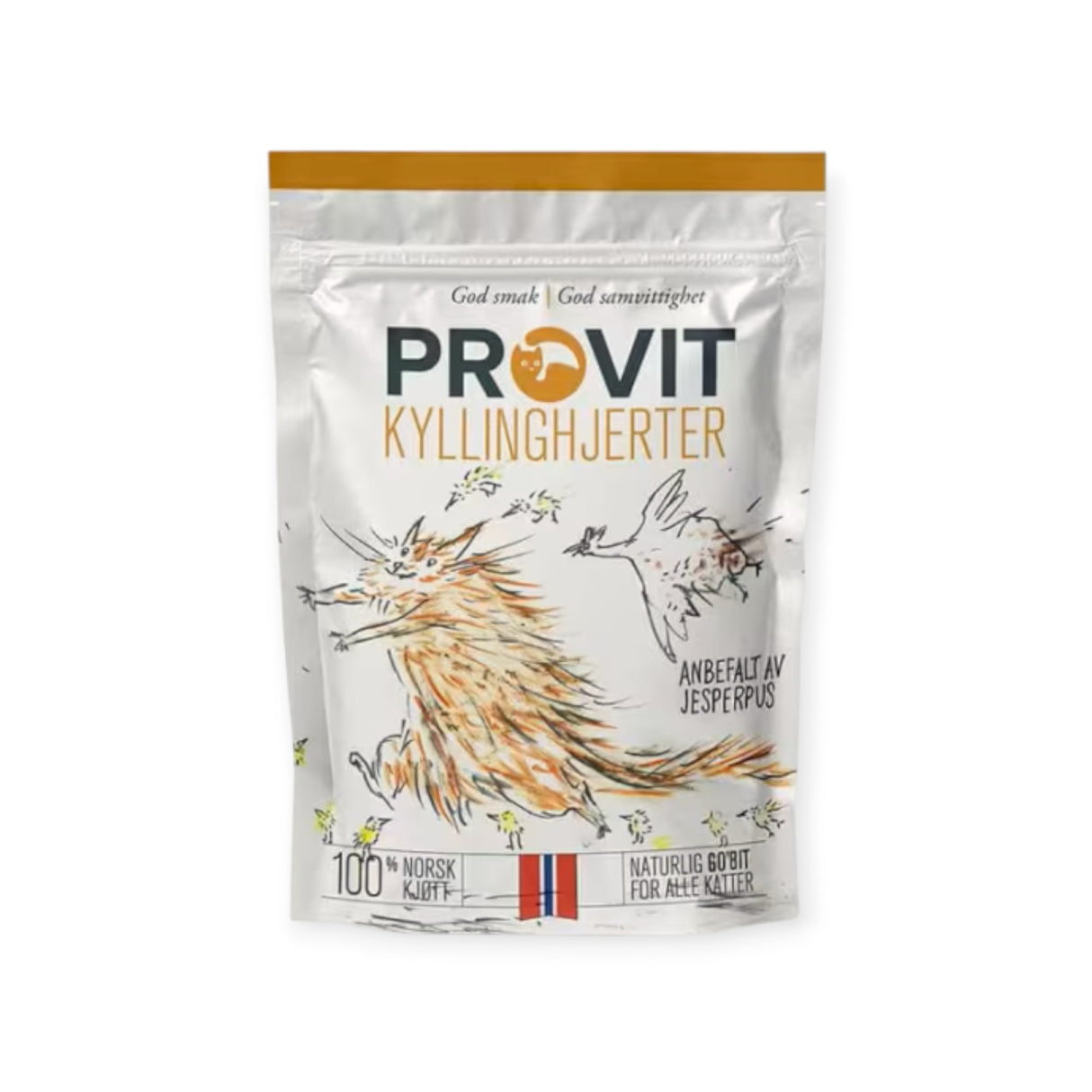 Provit Frysetørket Kyllinghjerter