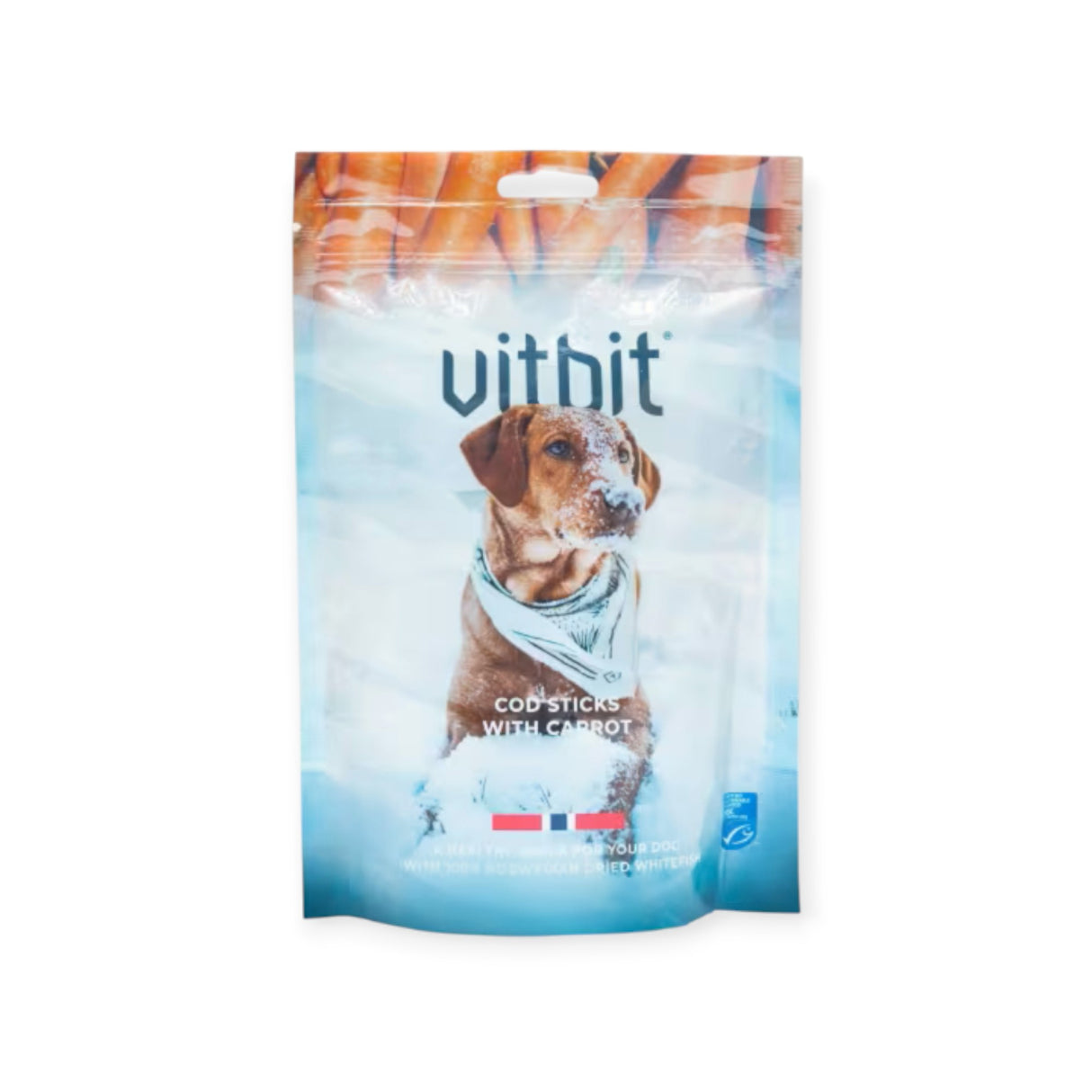 Vitbit Cod Sticks m/Gulrot