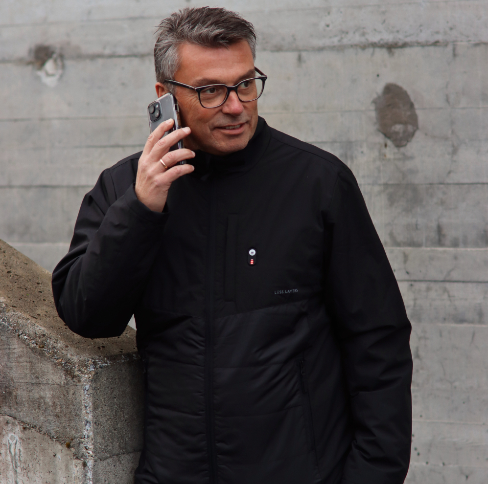 Less Layers Casual Varmejakke Herre