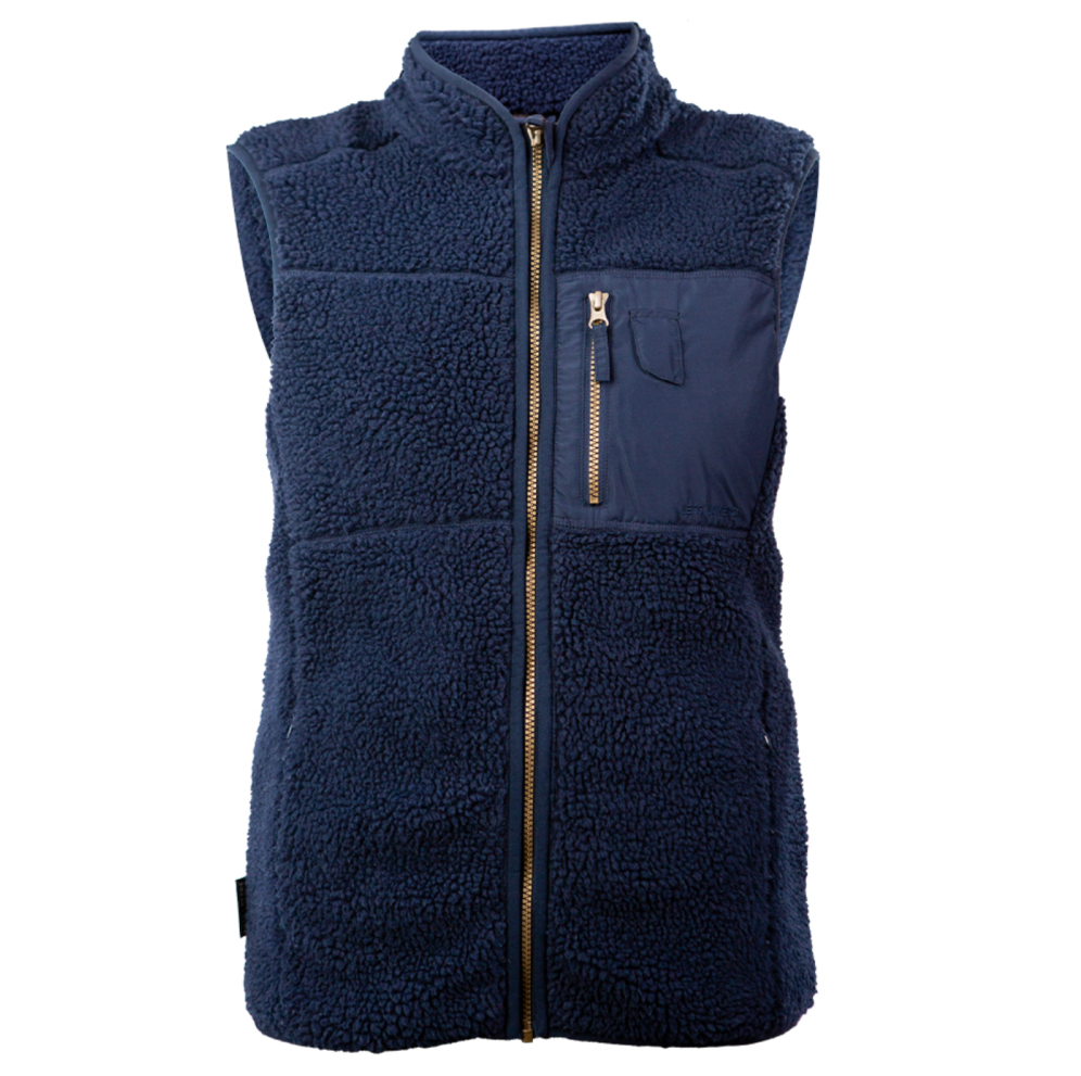 Less Layers Relax Fleece Varmevest Dame Navy