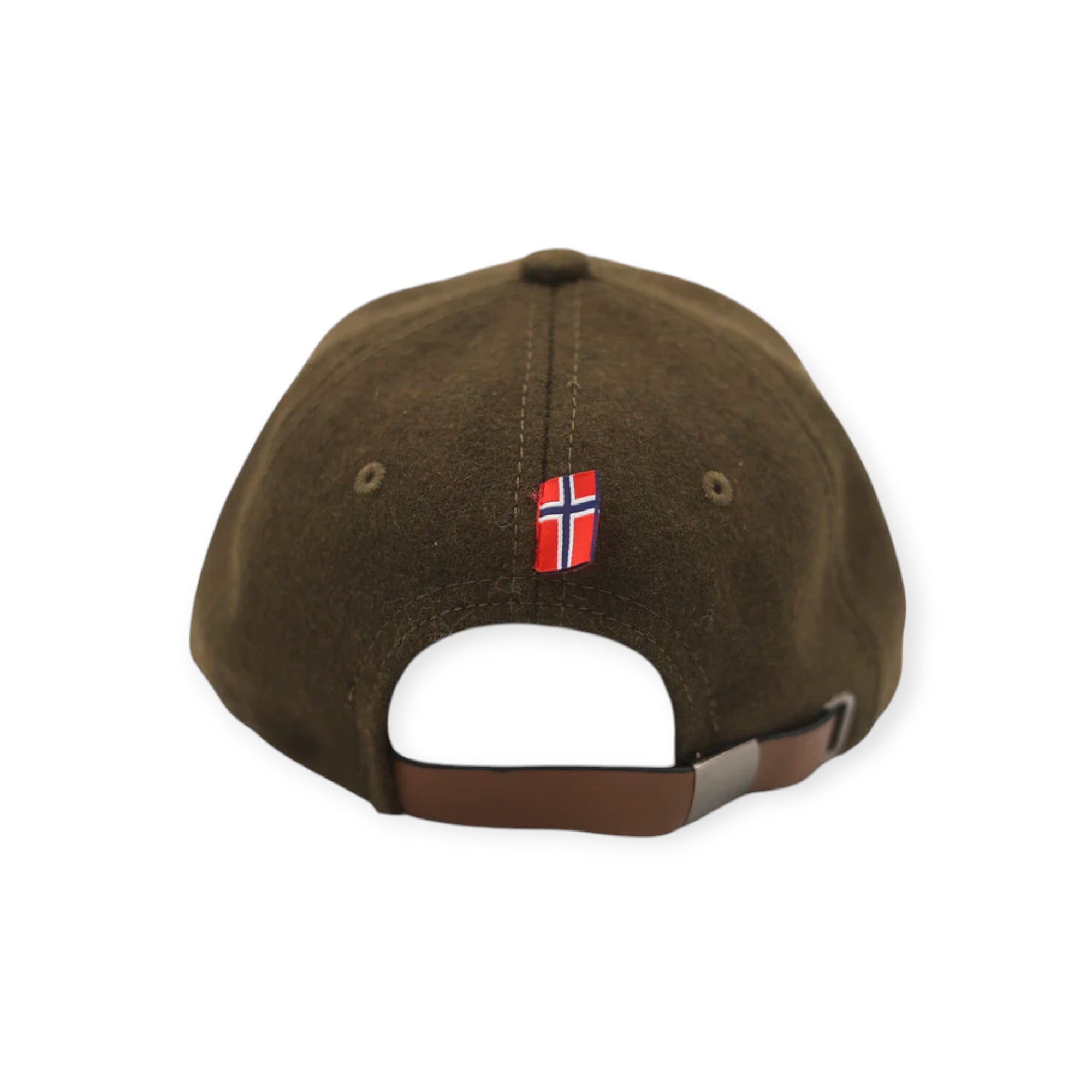 Ull caps - Mørk grønn