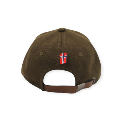 Ull caps - Mørk grønn