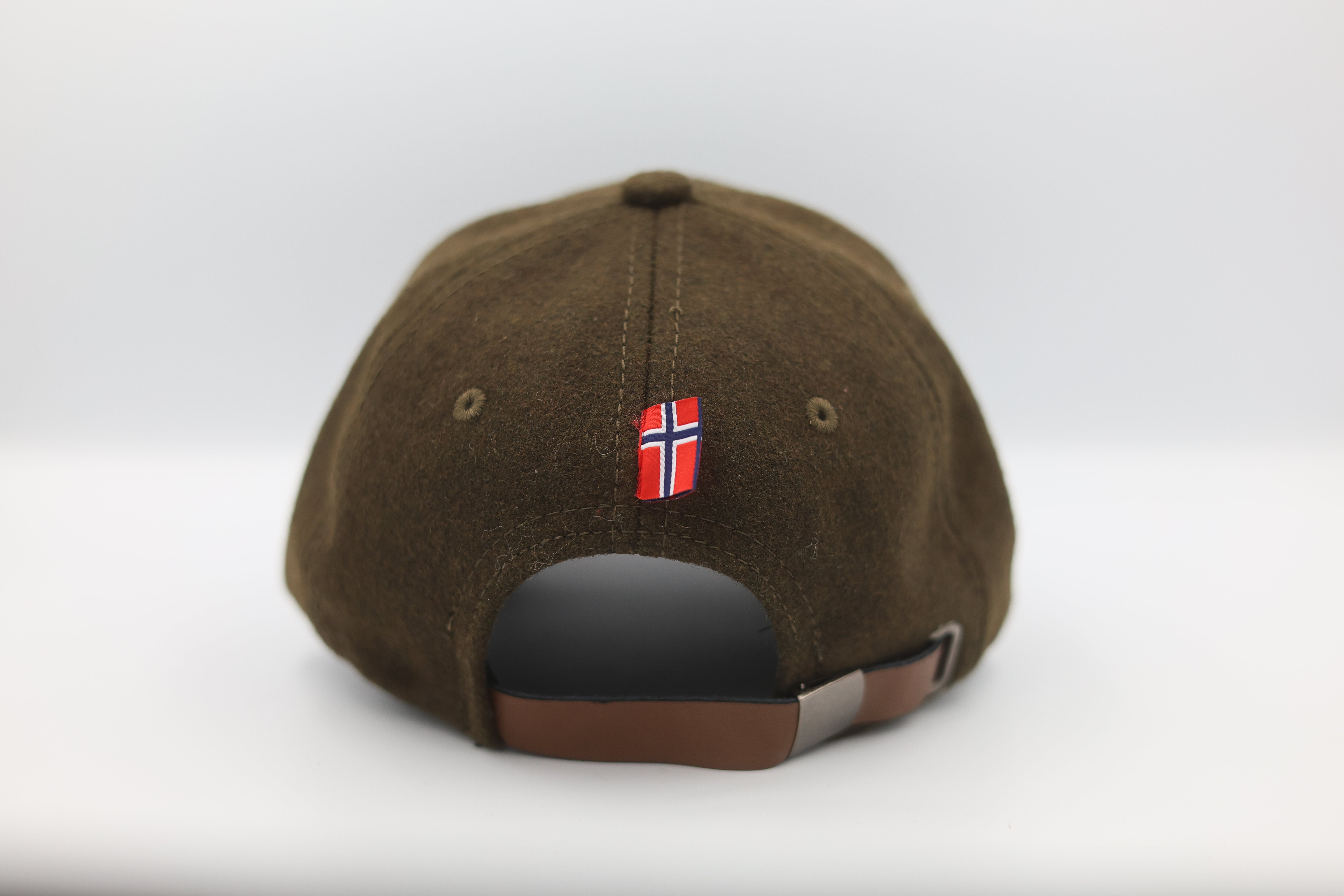 Ull caps - Mørk grønn