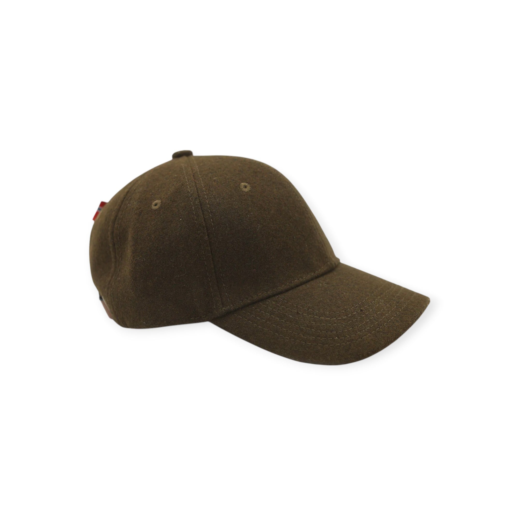 Ull caps - Mørk grønn
