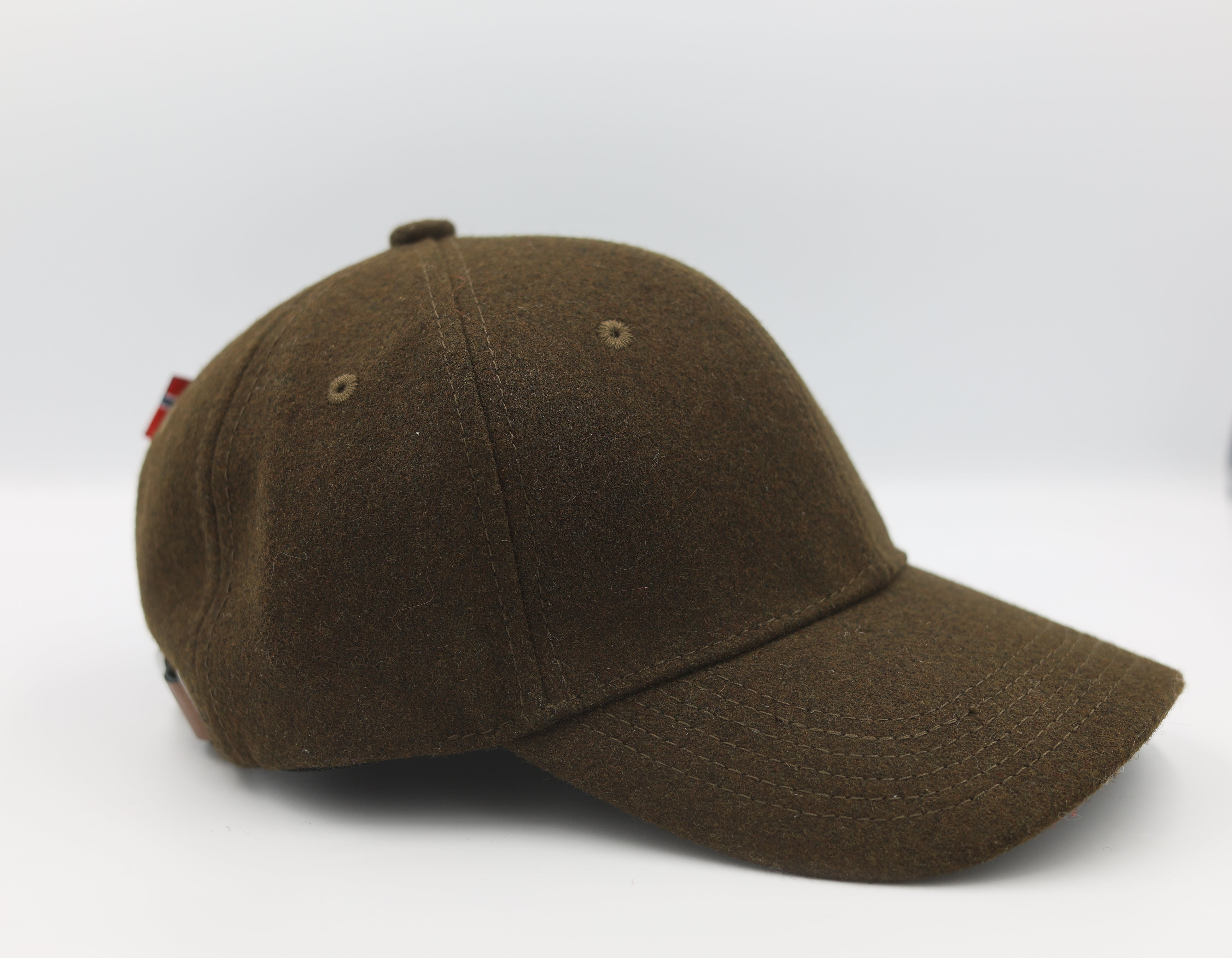 Ull caps - Mørk grønn