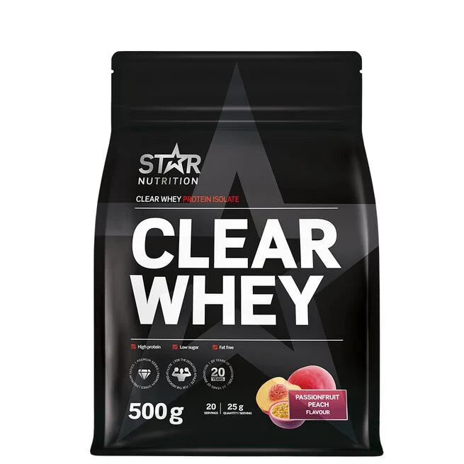 Clear Whey Myseprotein 500 g Passionfruit Peach