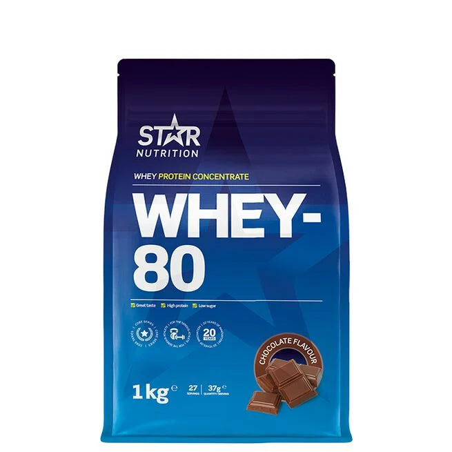 Whey-80 Myseprotein 1 kg Double Rich
