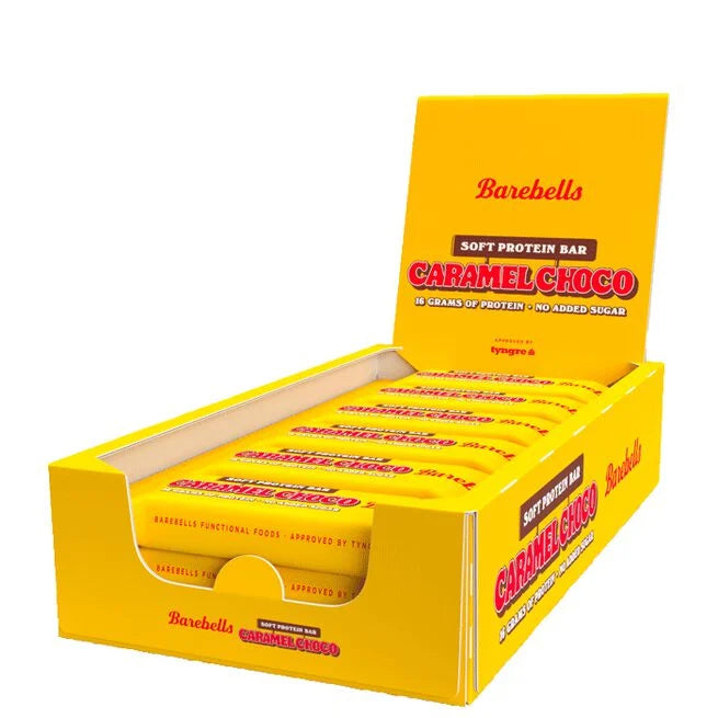 12 x Barebells Proteinbar 55 g Soft Caramel Choco
