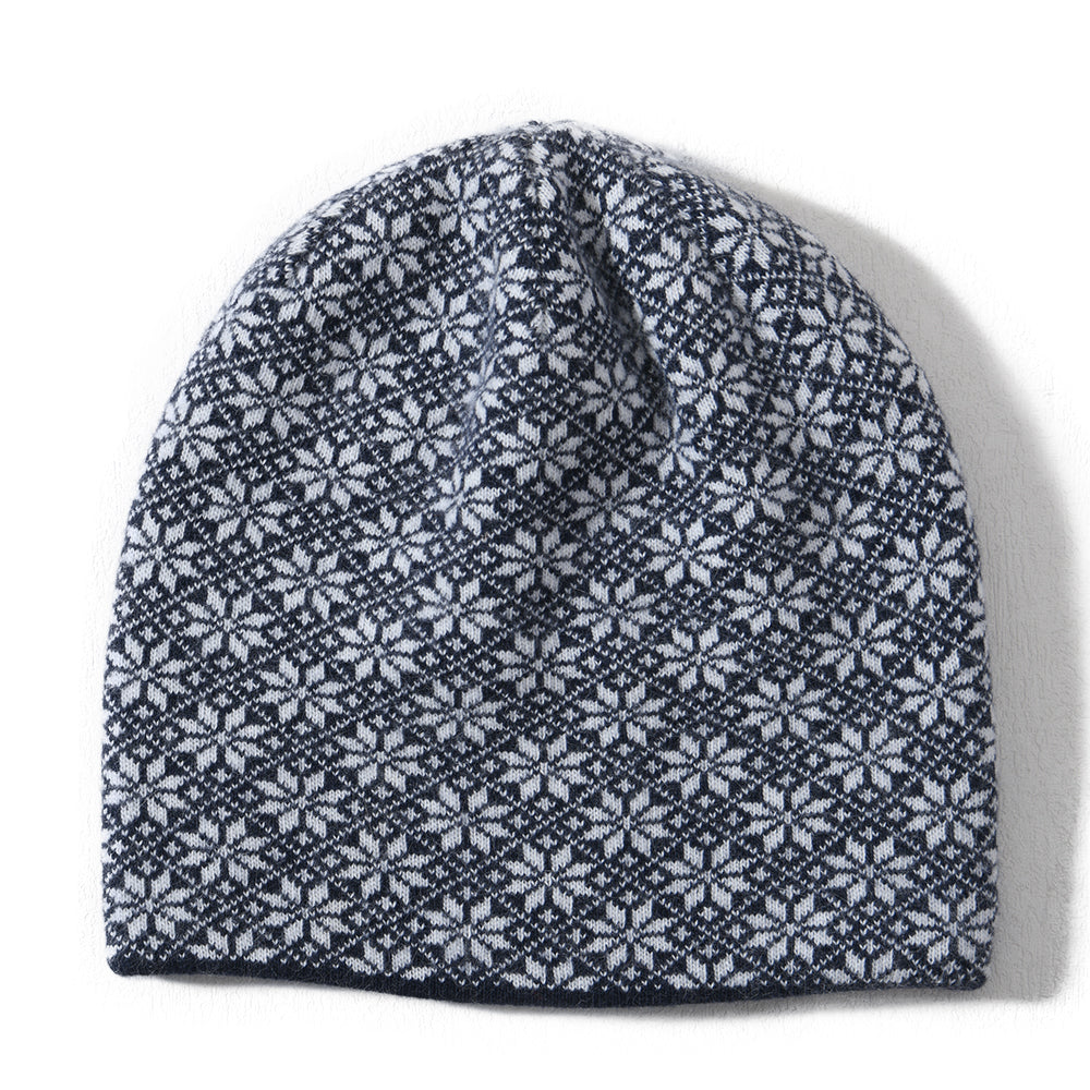 SNOW HAT NAVY 