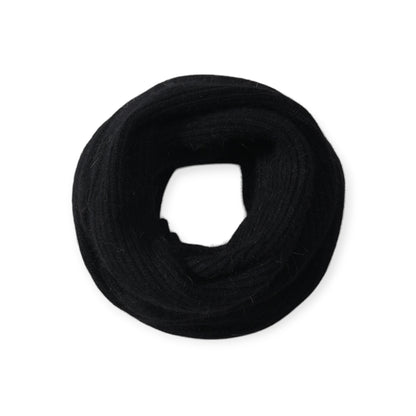 Ribbed Scarf - Black
