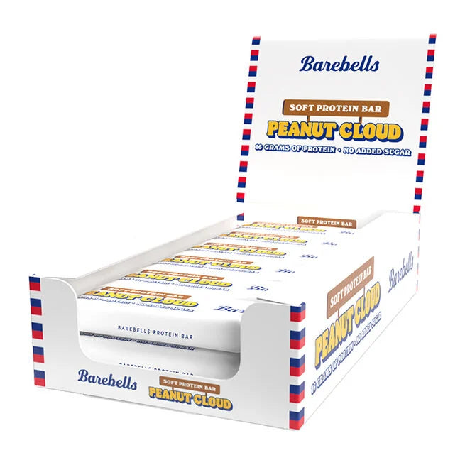 12 x Barebells Soft Protein Bar 55 g Peanut Cloud