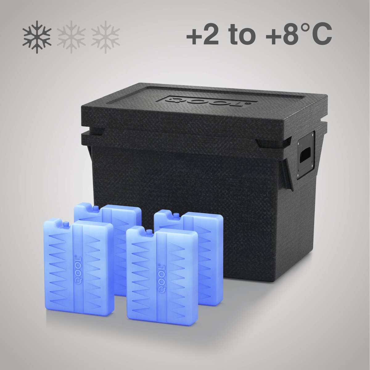 Qool Box M - Sort Eco