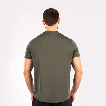 Star Mesh T-shirt Moss Green