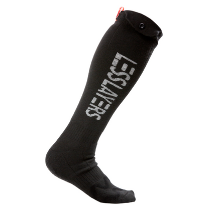 Less Layers Casual Varmesokker 2.0 – Black (med batteri)