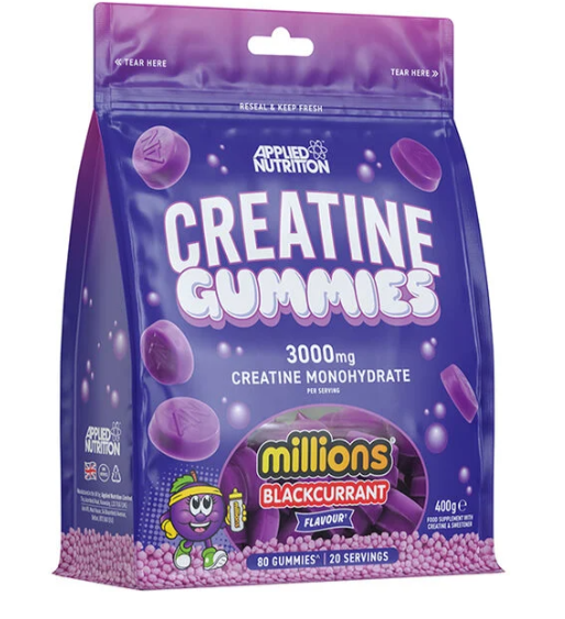 Creatine Gummies, 80 gummies Blackcurrant