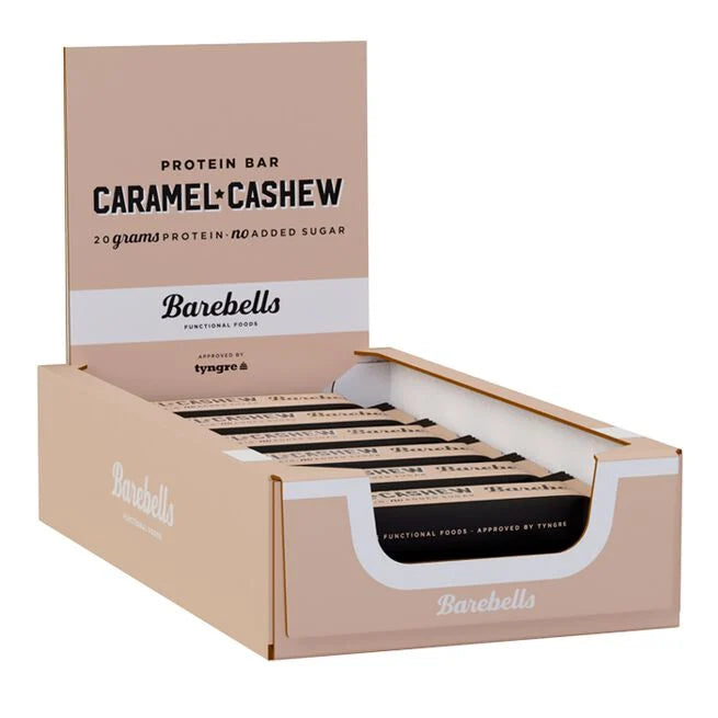 12 x Barebells Proteinbar 55 g Caramel and Cashew